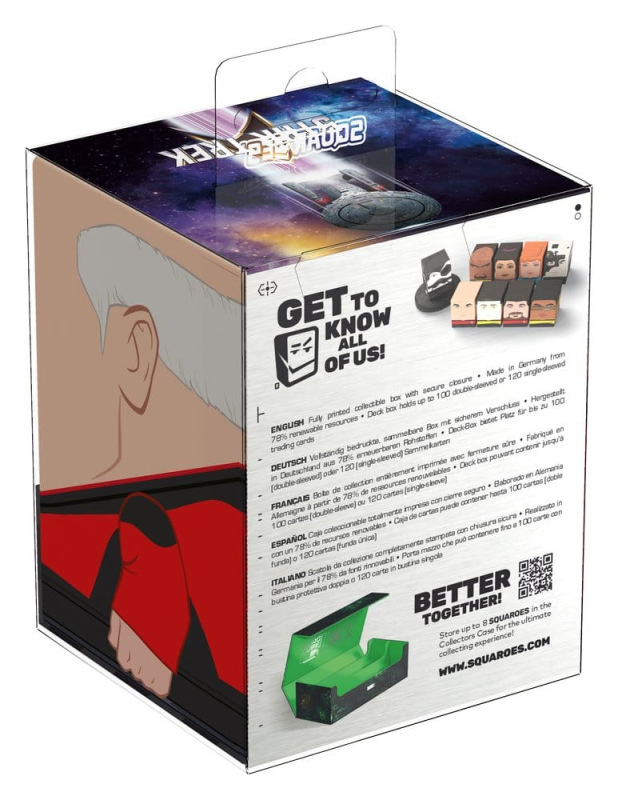 Squaroes Squaroe Star Trek: The Next Generation ST019 - Captain Picard 9