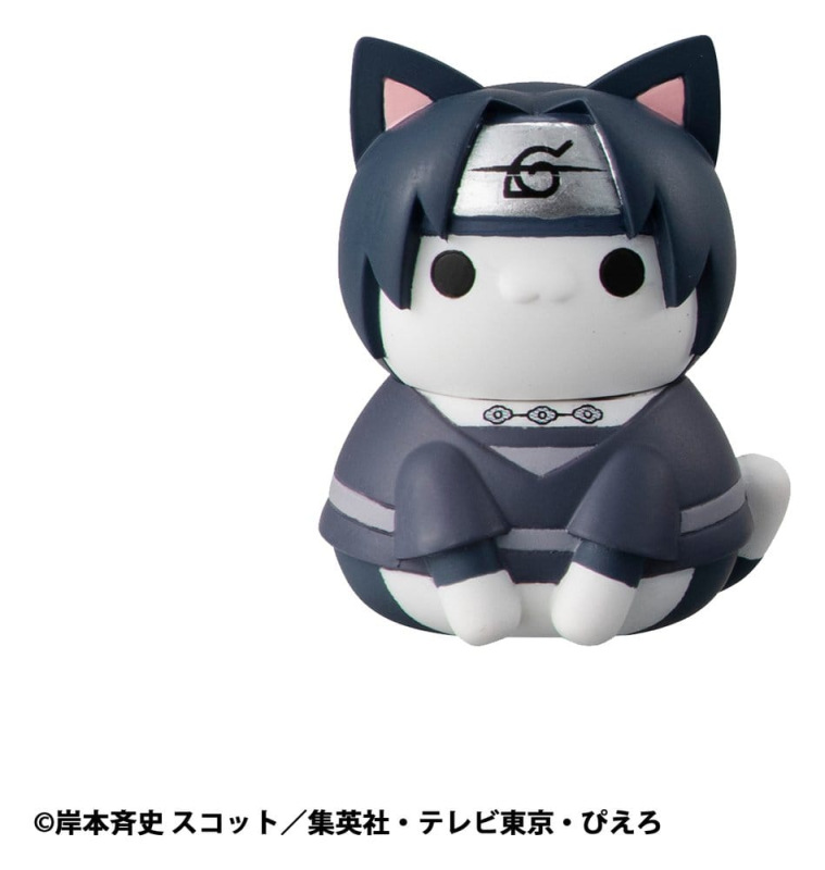 Naruto Shippuden Mega Cat Project Trading Figure Defense Battle of Village of Konoha! 3 cm Nyaruto! 3