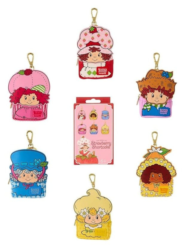 Strawberry Shortcake by Loungefly Keychains Mini Backpack Blind Box Assortment (12)