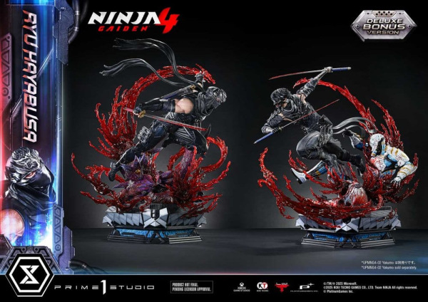 Ninja Gaiden 4 Ultimate Premium Masterline Series Statue 1/4 Ryu Hayabusa Deluxe Bonus Version 70 cm 6