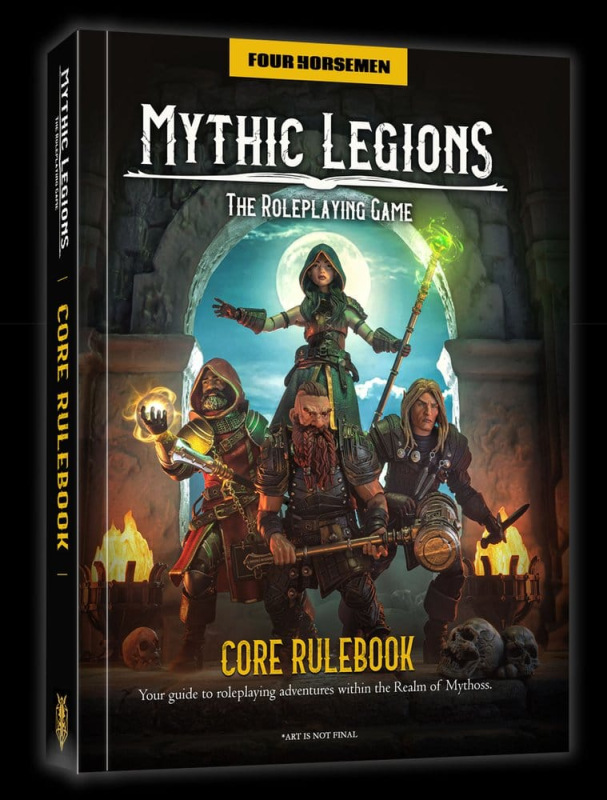 Mythic Legions Tabletop Game Rulebook Core *English Version*