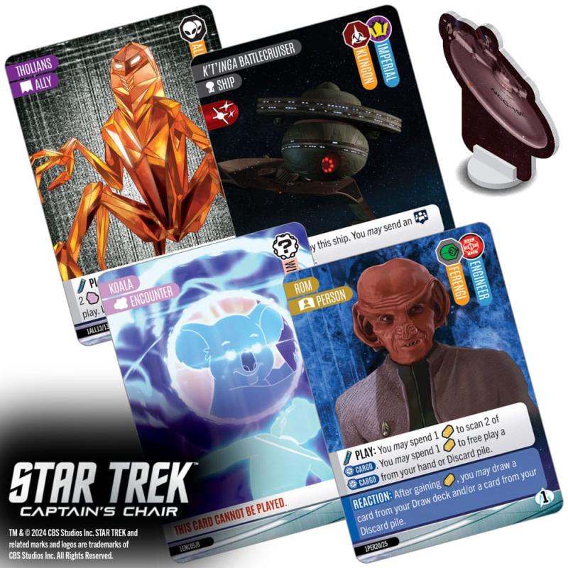 Star Trek: Captain's Chair Card Game *English Version*