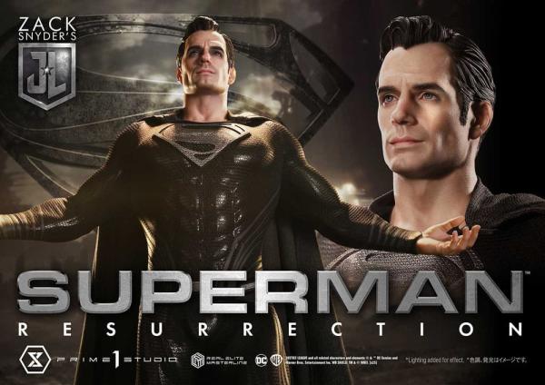 Zack Snyder's Justice League Real Elite Masterline Series Statue 1/3 Superman Resurrection Deluxe Ve 1