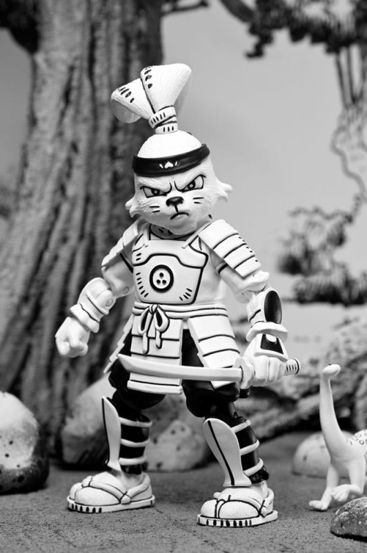 Usagi Yojimbo Action Figure Samurai Usagi Yojimbo (Black & White) 18 cm 11