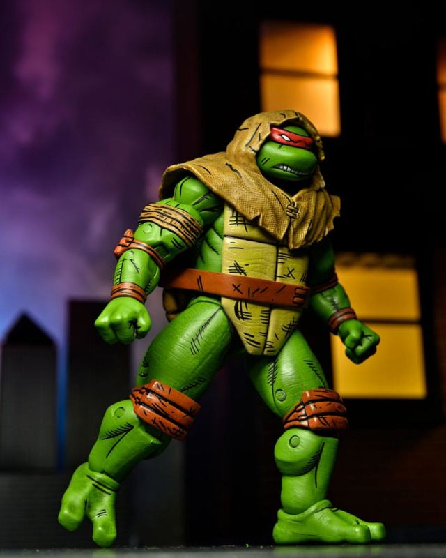 Teenage Mutant Ninja Turtles (Mirage Comics) 4-Pack Action Figures Leonardo, Raphael, Michelangelo, 8