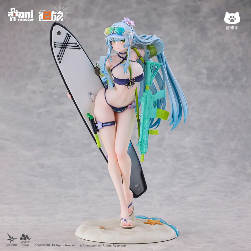 Girls' Frontline 2: Exilium Statue 1/7 HK416 Cerulean Breaker 24 cm 11