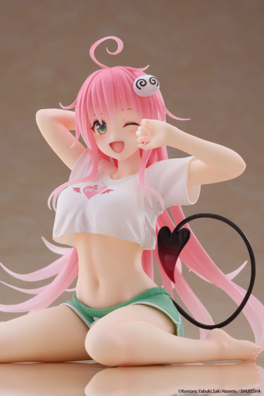To Love-Ru Darkness PVC Statue Desktop Cute Figure Lala Roomwear Ver. 13 cm 7