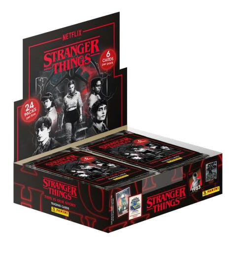 Stranger Things Trading Cards Flow Pack Box (24)