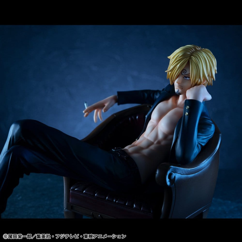 One Piece Portrait.Of.Pirates "S.O.C" PVC Figure Sanji Ver.R 14 cm 1