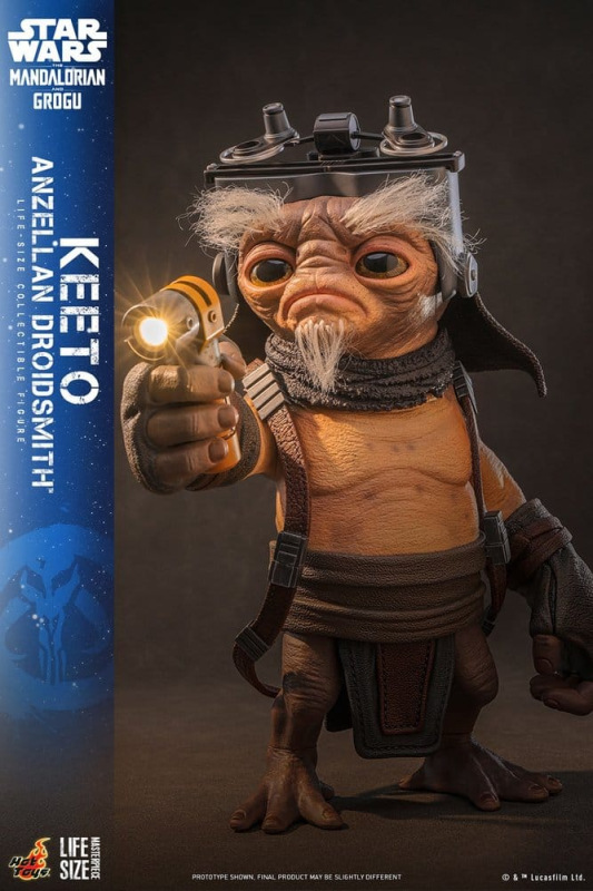 Star Wars: The Mandalorian & Grogu Life-Size Masterpiece Life-Size Figure Keeto (Anzellan Droidsmith 2