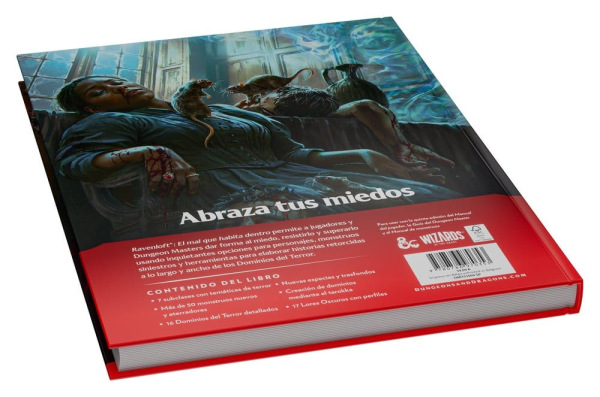 Dungeons & Dragons RPG Ravenloft: El Mal que Habita Dentro Book *Spanish Version* 12