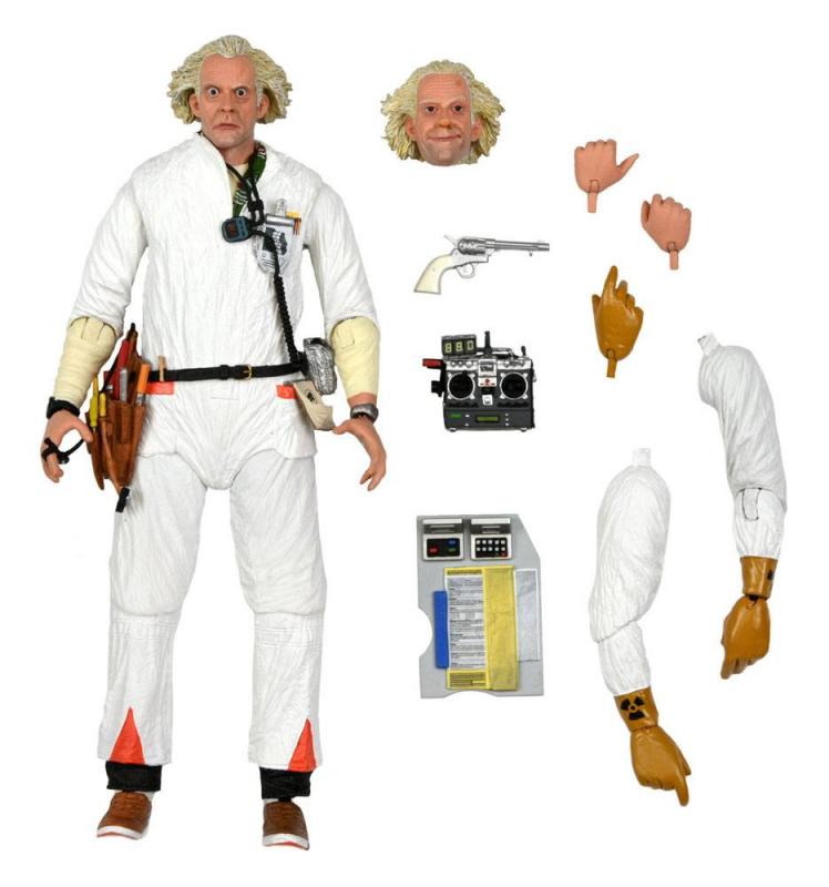 Back to the Future: Doc Brown (1985) 18 cm Action Figure Ultimate - Neca