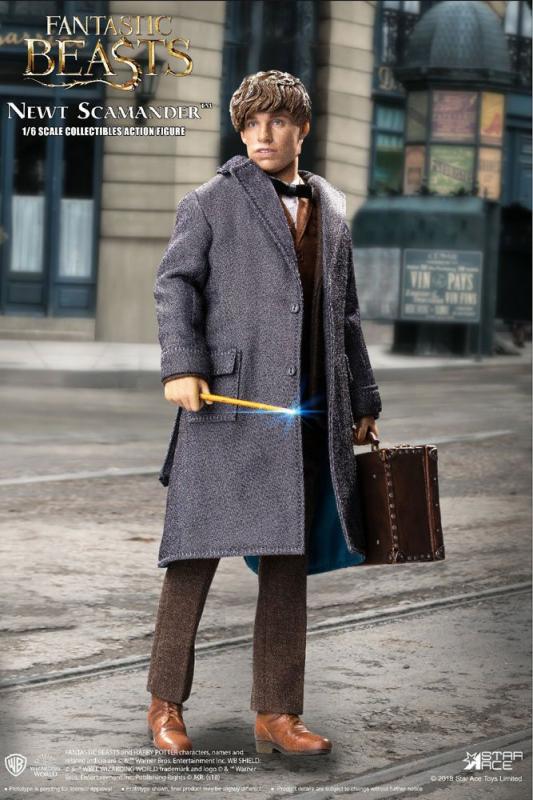 Fantastic Beasts My Favourite Movie Action Figure 1/6 Newt Scamander Grey Coat Ver. 30 cm 4