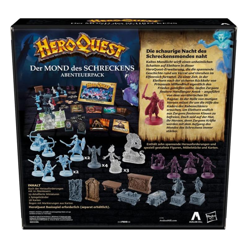 HeroQuest Board Game Expansion Der Mond des Schreckens Quest Pack *German Version*