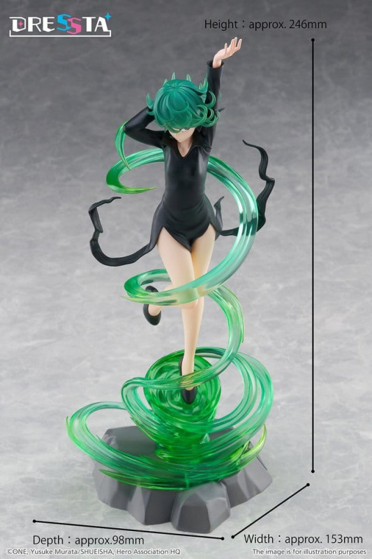 One-Punch Man Dressta PVC Figure Terrible Tornado 24 cm 14
