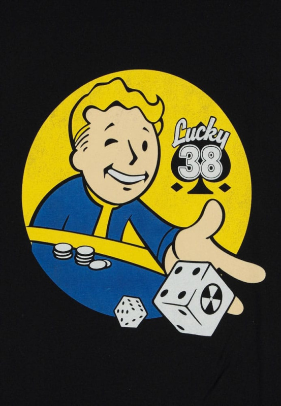 Fallout T-Shirt Lucky 38 Dice Size L 2