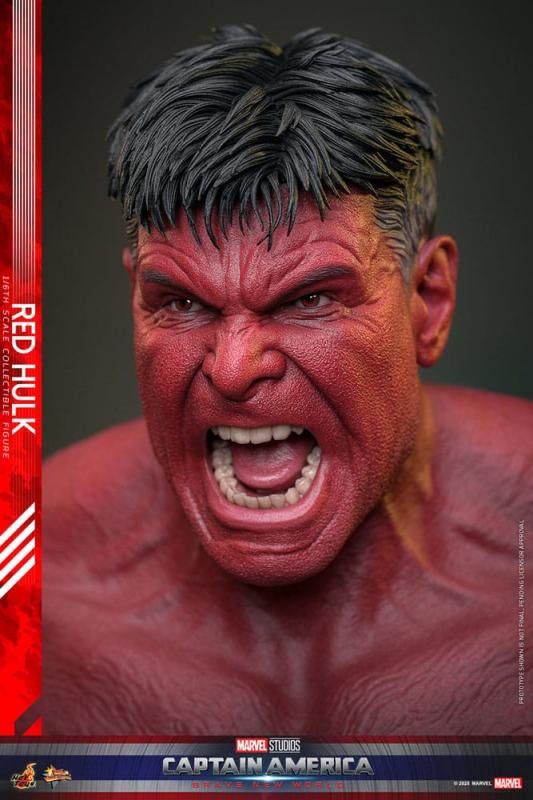 Captain America: Brave New World Movie Masterpiece Action Figure 1/6 Red Hulk 47 cm 6