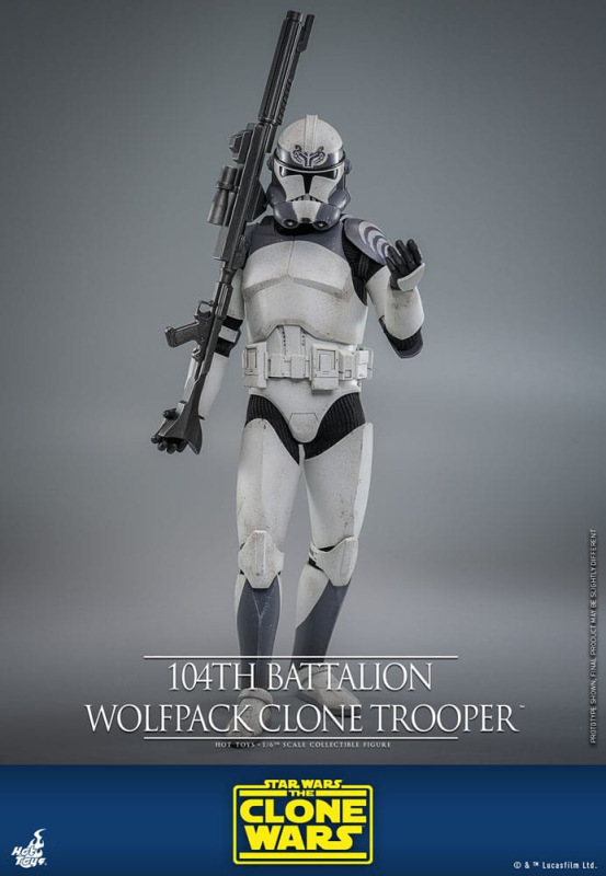 Star Wars The Clone Wars Action Figure 1/6 104th Battalion Wolfpack Clone Trooper 30 cm 2