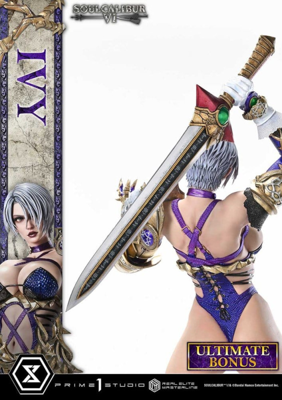 Soul Calibur VI Real Elite Masterline Series Statue 1/4 Ivy Ultimate Bonus Version 65 cm 5