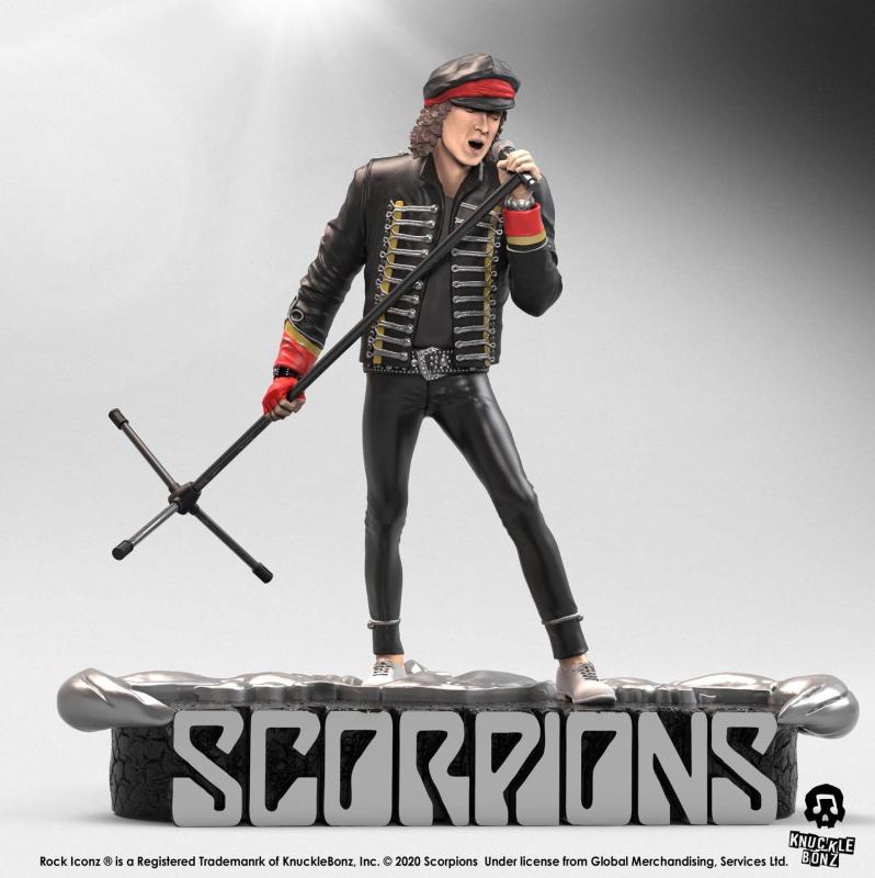 Scorpions Rock Iconz Statue Klaus Meine Limited Edition 22 cm 1