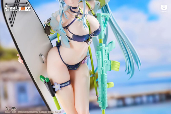 Girls' Frontline 2: Exilium Statue 1/7 HK416 Cerulean Breaker 24 cm 9