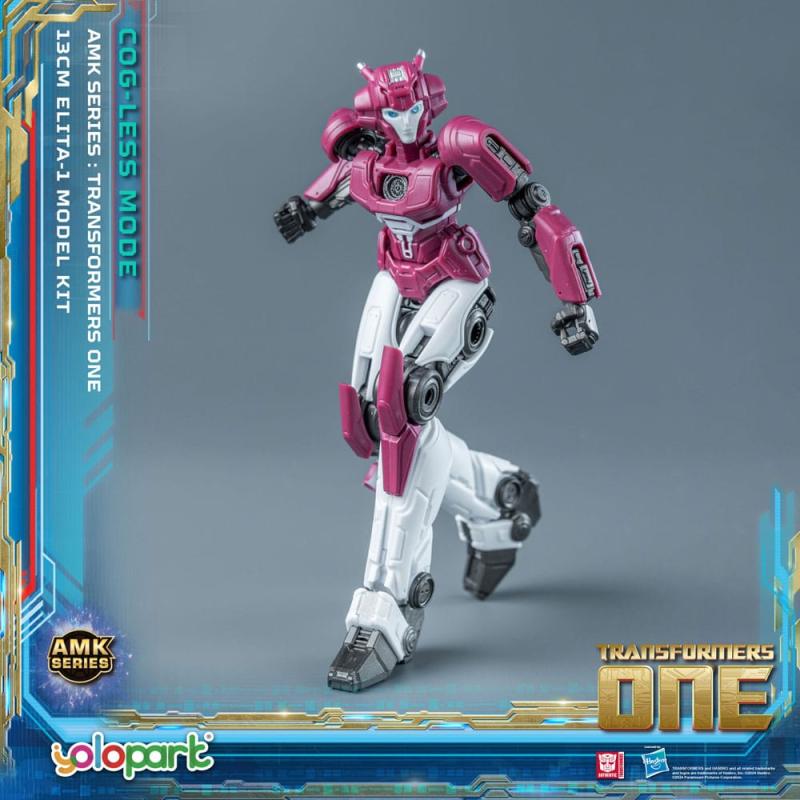 Transformers 8 AMK Mini Series Plastic Model Kit Elita-1 13 cm