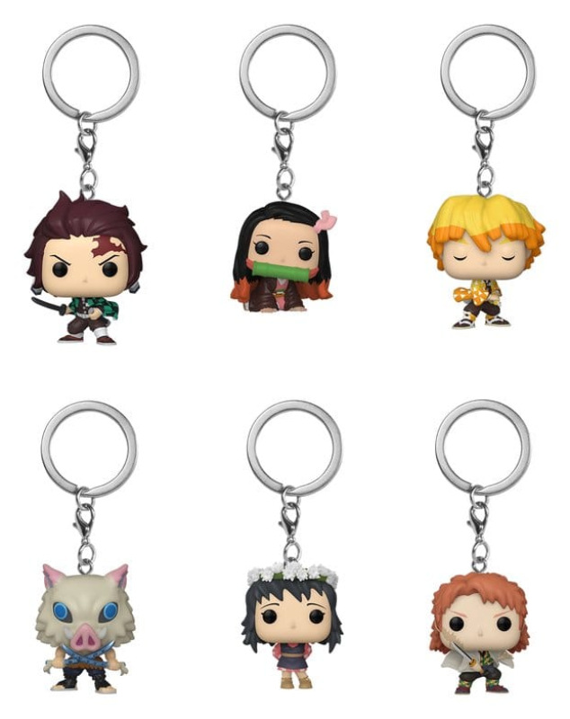 Demon Slayer: Kimetsu no Yaiba POP! Vinyl Keychains 4 cm Display (12) 1