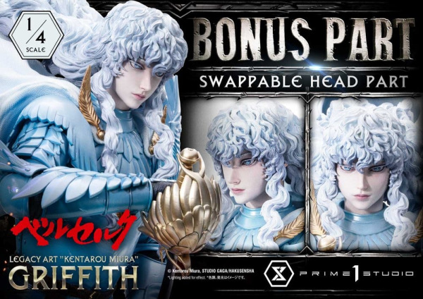 Berserk Legacy Art "Kentarou Miura" Statue 1/4 Griffith Bonus Version 93 cm 2