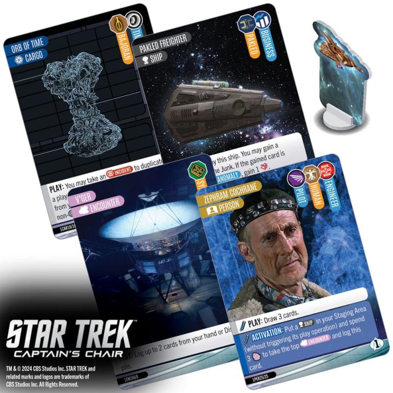 Star Trek: Captain's Chair Card Game *English Version*