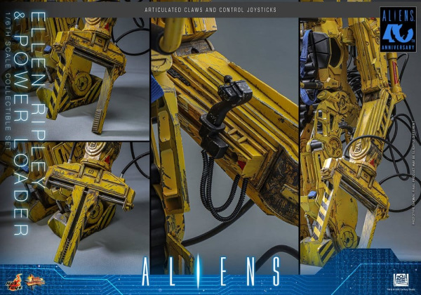 Alien Movie Masterpiece Figure Set 1/6 Ellen Ripley and Power Loader 52 cm 14