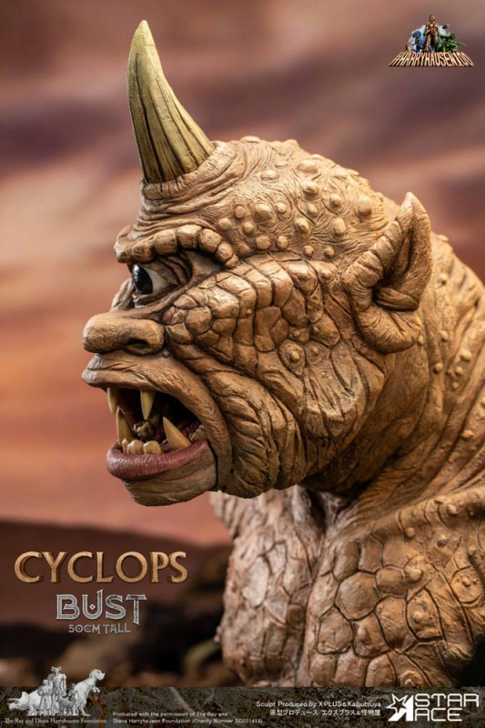 The 7th Voyage of Sinbad Bust Ray Harryhausens Cyclops 50 cm 3