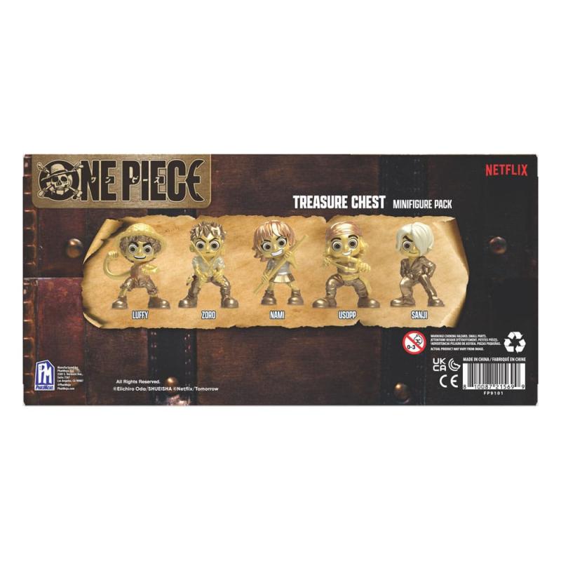 One Piece Mini figures Set Gold 6 cm