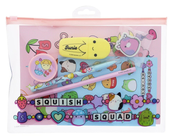 Squishmallows Stationery Set Squish Squad 7-piece 1