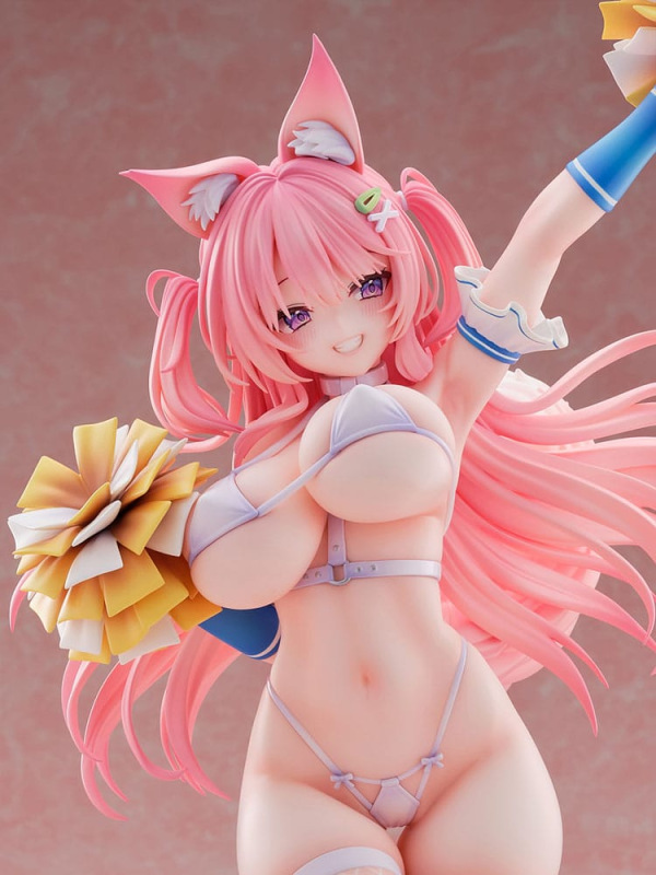 Original Character Statue 1/5 Kemomimi Cheer Girl illustration by Yatanuki Kei DX Version 35 cm 9