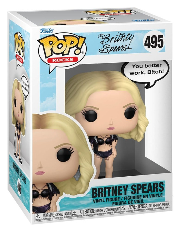 Britney Spears POP! Sayings Vinyl Figure You Better Work 9 cm 1