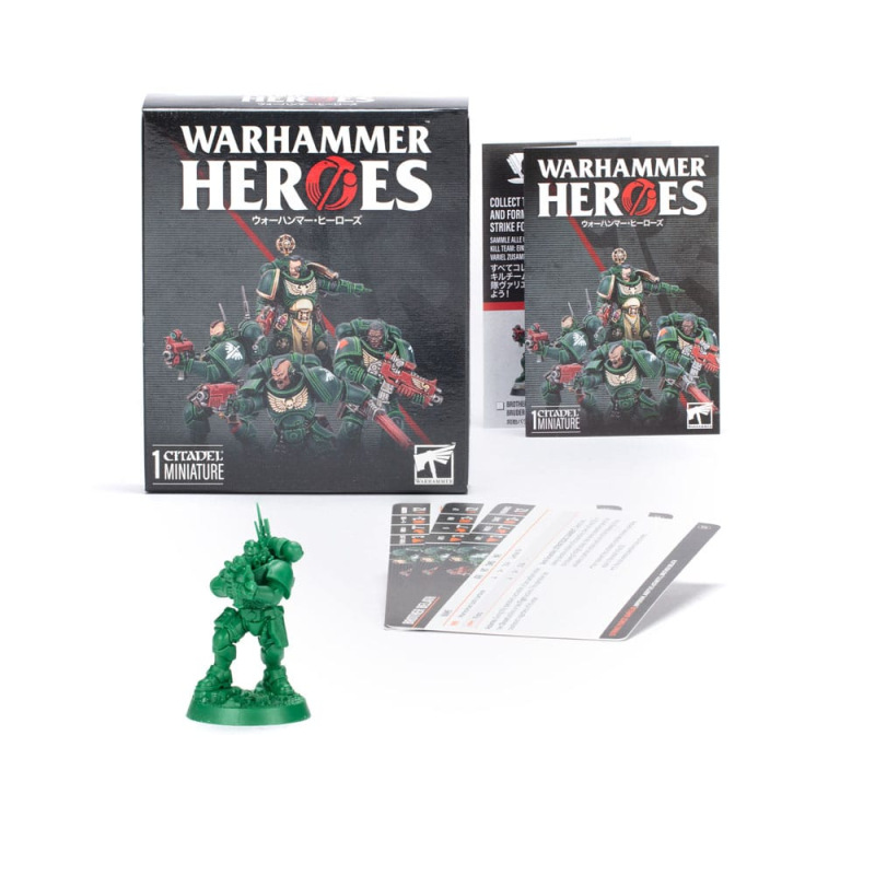 Warhammer Heroes Miniatures Dark Angels Display (8) 1