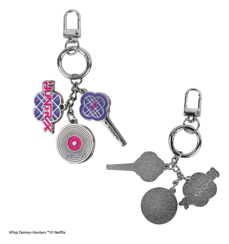 KPop Demon Hunters Charm Keychain HUNTR/X 3