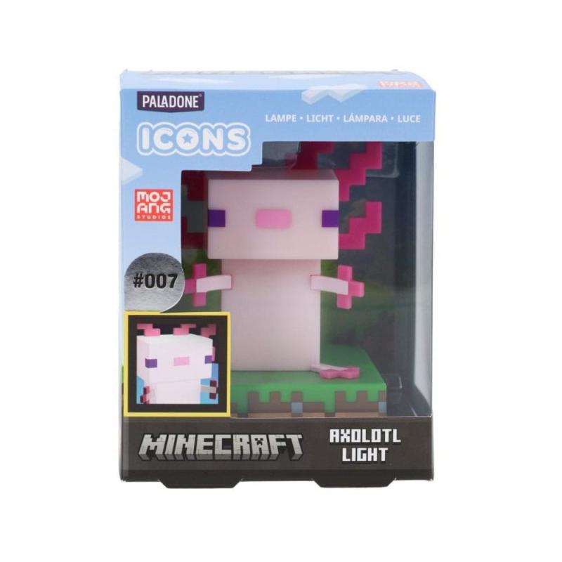 Minecraft Icon Light Axolotl