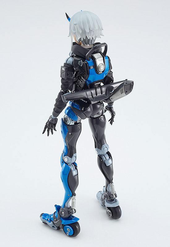 Shojo-Hatsudoki Diecast / PVC Action Figure Motored Cyborg Runner SSX_155 Techno Azur 17 cm