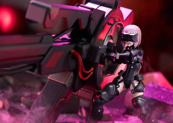Fate/Grand Order Plamatea Plastic Model Kit Shielder/Mash Kyrielight (Ortinax) Black Barrel Edition 2