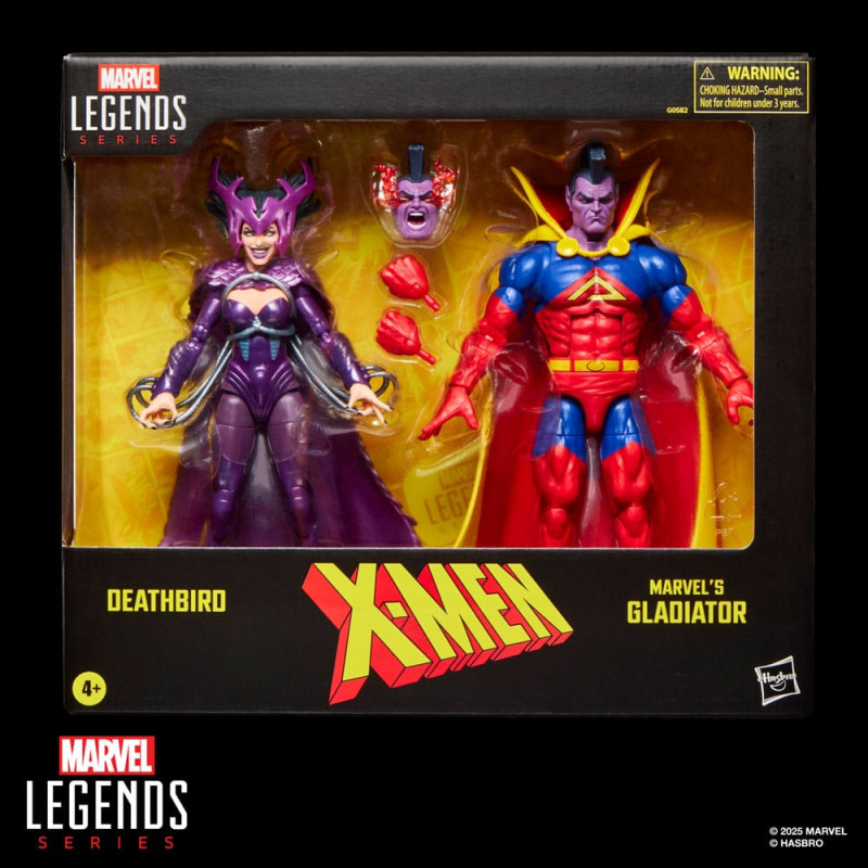 X-Men Marvel Legends Action Figure 2-Pack Deathbird & Marvel's Gladiator 15 cm 1