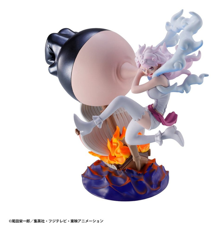 One Piece Petitrama series LOGBOX RE BIRTH Ver. Egghead 02 Mini Figures 8 cm Blind Box Display (4) 1