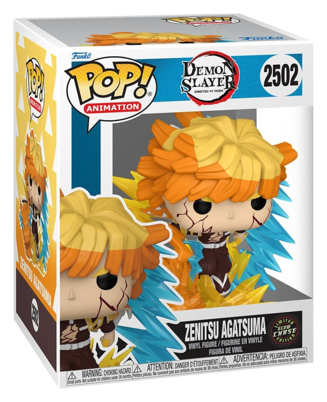 Demon Slayer: Kimetsu no Yaiba POP! Premium Vinyl Figure Zenitsu with Chase (Glow) 9 cm Assortment ( 1