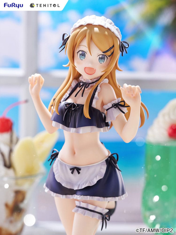Ore no Imouto ga Konna ni Kawaii Wake ga Nai. Tenitol Tall PVC Statue Kousaka Kirino swimsuits maid 9