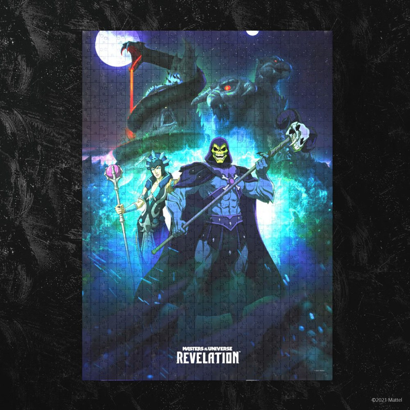 Masters of the Universe: Revelation&trade; Jigsaw Puzzle Skeletor&trade; and Evil-Lyn&trade; (1000 p