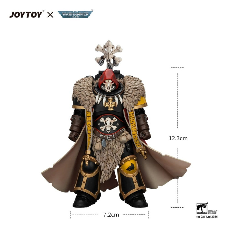 Warhammer Action Figure Space Wolves Wolf Priest 12 cm 6