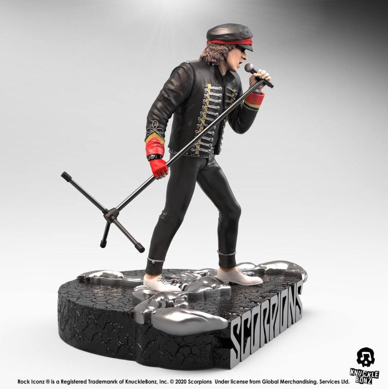 Scorpions Rock Iconz Statue Klaus Meine Limited Edition 22 cm 4