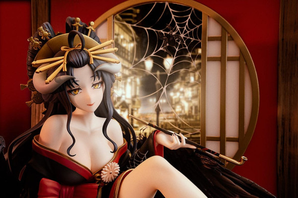 Overlord Statue 1/7 Albedo Splendid Kimono Ver. 27 cm 10