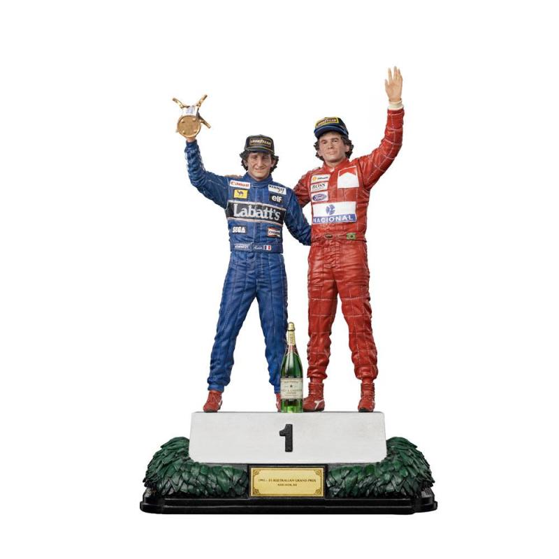 Ayrton Senna Deluxe Art Scale Statue 1/10 Alain Prost & Ayrton Senna (The Last Podium 1993