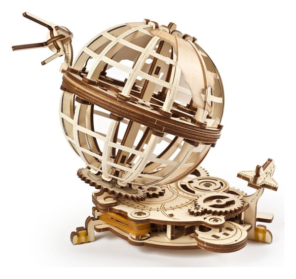 Ugears 3D Wooden Puzzle Globus 9